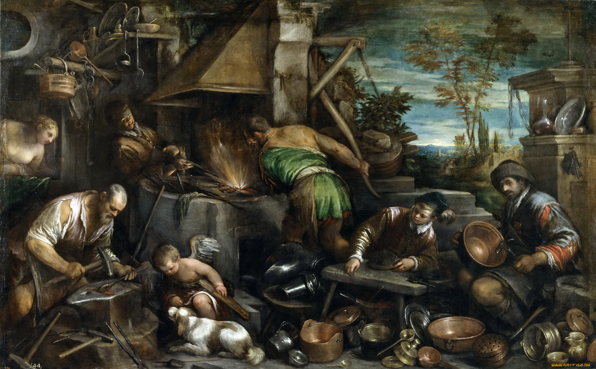 jacopo bassano, , , , , , 
